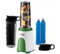 Блендер для смузі Russell Hobbs Explore Mix&Go Cool 300Вт, чаша-600мл, біло-зелений
