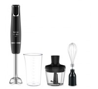 Блендер Tefal погружной Infiny Force 1000Вт, 3в1, чаша-800мл, чопер-500мл, турборежим, черный