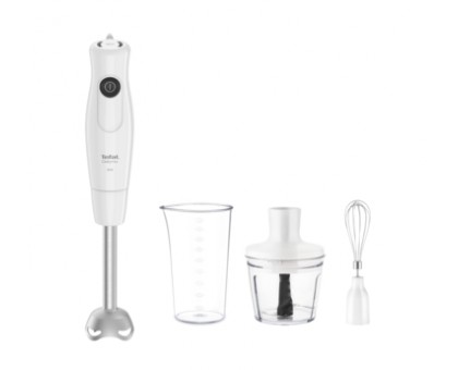 Блендер Tefal погружной Dailymix 600Вт, 3в1, чаша-800мл, чопер-500мл, турборежим, белый Блендер Tefal погружной Dailymix 600Вт, 3в1, чаша-800мл, чопер-500мл, турборежим, белый