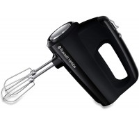 Миксер Russell Hobbs ручной Matte Black 350Вт, насадки-4, турбо, черный