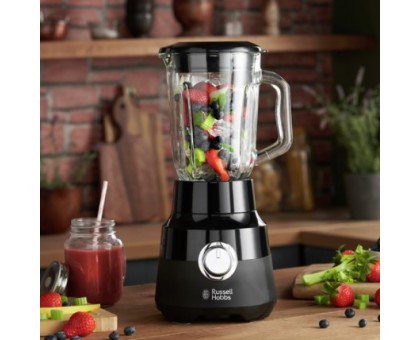 Блендер Russell Hobbs стаціонарний Matte Black 650Вт, чаша-1500мл, чорний Блендер Russell Hobbs стаціонарний Matte Black 650Вт, чаша-1500мл, чорний