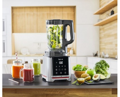 Блендер Tefal стационарный InfinyMix + 1600Вт, чаша-1750мл, стакан 600мл, серебристо-черный Блендер Tefal стационарный InfinyMix + 1600Вт, чаша-1750мл, стакан 600мл, серебристо-черный