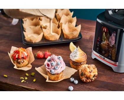 Блендер Tefal стационарный InfinyMix + 1600Вт, чаша-1750мл, стакан 600мл, серебристо-черный Блендер Tefal стационарный InfinyMix + 1600Вт, чаша-1750мл, стакан 600мл, серебристо-черный