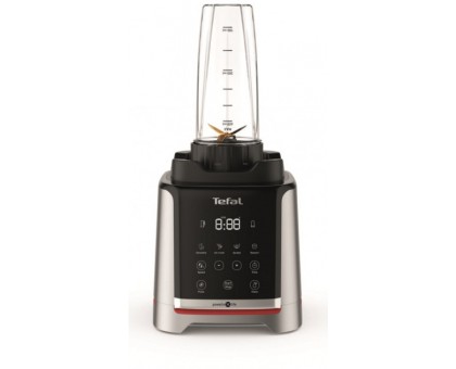 Блендер Tefal стационарный InfinyMix + 1600Вт, чаша-1750мл, стакан 600мл, серебристо-черный Блендер Tefal стационарный InfinyMix + 1600Вт, чаша-1750мл, стакан 600мл, серебристо-черный