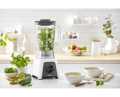 Блендер Tefal стационарный Blendeo Plus Mixer, 450Вт, чаша-1500мл, белый Блендер Tefal стационарный Blendeo Plus Mixer, 450Вт, чаша-1500мл, белый