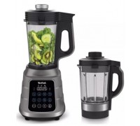 Блендер Tefal стационарный Ultrablend Vacuum Boost 1300Вт, чаша-2500мл, вакуумный, доп чаша 1400, серебристо-черный