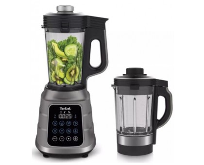 Блендер Tefal стаціонарний Ultrablend Vacuum Boost 1300Вт, чаша-2500мл, вакуумний, доп чаша 1400, сріблясто-чорний Блендер Tefal стаціонарний Ultrablend Vacuum Boost 1300Вт, чаша-2500мл, вакуумний, доп чаша 1400, сріблясто-чорний