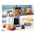 Блендер Tefal стаціонарний Ultrablend Vacuum Boost 1300Вт, чаша-2500мл, вакуумний, доп чаша 1400, сріблясто-чорний