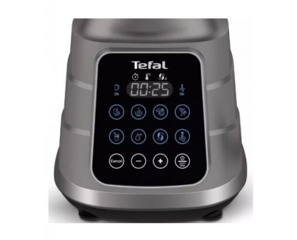 Блендер Tefal стаціонарний Ultrablend Vacuum Boost 1300Вт, чаша-2500мл, вакуумний, доп чаша 1400, сріблясто-чорний Блендер Tefal стаціонарний Ultrablend Vacuum Boost 1300Вт, чаша-2500мл, вакуумний, доп чаша 1400, сріблясто-чорний