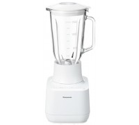 Блендер Panasonic стационарный 300Вт, чаша-1500мл, стекло, белый