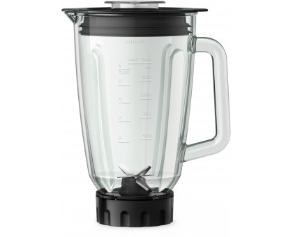 Блендер Philips стационарный Series 5000, 800Вт, чаша-2000мл, стекло, черный Блендер Philips стационарный Series 5000, 800Вт, чаша-2000мл, стекло, черный