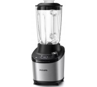 Блендер PHILIPS стационарный 1500Вт, чаша-2000мл, стекло, черный