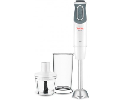 Блендер Tefal заглибний Optichef 800Вт, 3в1, чаша-800мл, чопер-500мл, турборежим, білий Блендер Tefal заглибний Optichef 800Вт, 3в1, чаша-800мл, чопер-500мл, турборежим, білий