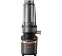Блендер Philips стаціонарний Flip&Juice, 1500Вт, чаша-2000мл, мідно-чорний