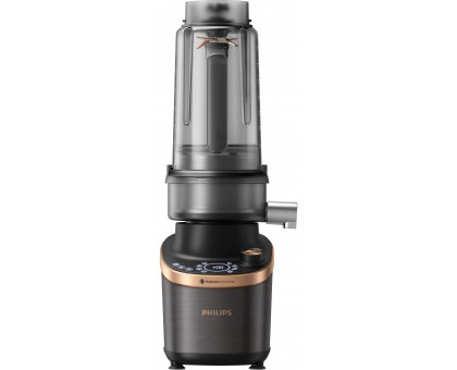 Блендер Philips стационарный Flip&Juice 1500Вт, чаша-2000мл, медно-черный Блендер Philips стационарный Flip&Juice 1500Вт, чаша-2000мл, медно-черный