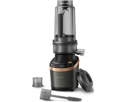 Блендер Philips стационарный Flip&Juice 1500Вт, чаша-2000мл, медно-черный Блендер Philips стационарный Flip&Juice 1500Вт, чаша-2000мл, медно-черный