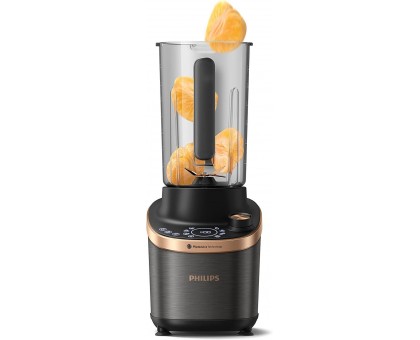 Блендер Philips стационарный Flip&Juice 1500Вт, чаша-2000мл, медно-черный Блендер Philips стационарный Flip&Juice 1500Вт, чаша-2000мл, медно-черный