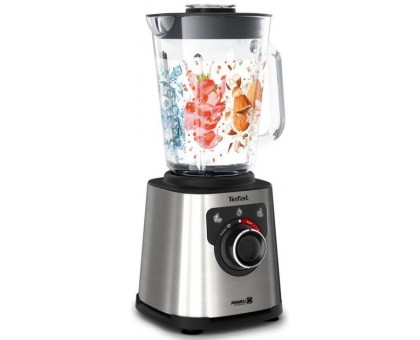 Блендер Tefal стаціонарний Perfect mix+ 1200Вт, чаша-1750мл, скло, сталь-чорний Блендер Tefal стаціонарний Perfect mix+ 1200Вт, чаша-1750мл, скло, сталь-чорний