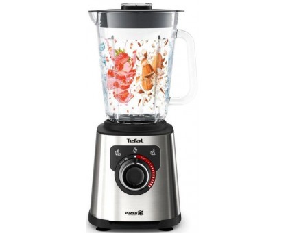 Блендер Tefal стаціонарний Perfect mix+ 1200Вт, чаша-1750мл, скло, сталь-чорний Блендер Tefal стаціонарний Perfect mix+ 1200Вт, чаша-1750мл, скло, сталь-чорний