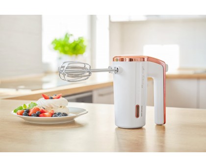 Міксер Sencor ручний Accu technology, 50Вт, насадки-2, безпровідний, USB-C, білий Міксер Sencor ручний Accu technology, 50Вт, насадки-2, безпровідний, USB-C, білий