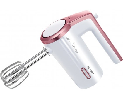 Міксер Sencor ручний Accu technology, 50Вт, насадки-2, безпровідний, USB-C, білий Міксер Sencor ручний Accu technology, 50Вт, насадки-2, безпровідний, USB-C, білий