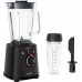 Блендер Tefal стационарный Perfectmix+ 1200Вт, чаша-2000мл, емкость для смузи, стекло, черный