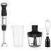 Блендер Tefal заглибний Quickchef+ 1000Вт, 3в1, чаша-800мл, чопер-500мл, турборежим, сріблясто-чорний