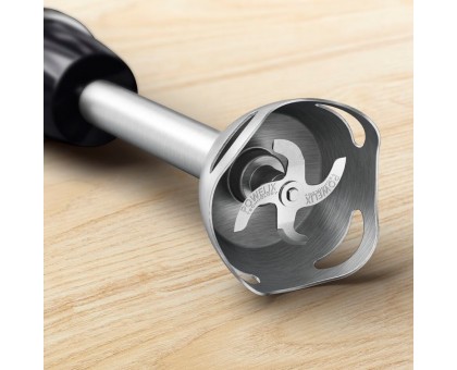 Блендер Tefal заглибний Quickchef+ 1000Вт, 3в1, чаша-800мл, чопер-500мл, турборежим, сріблясто-чорний Блендер Tefal заглибний Quickchef+ 1000Вт, 3в1, чаша-800мл, чопер-500мл, турборежим, сріблясто-чорний
