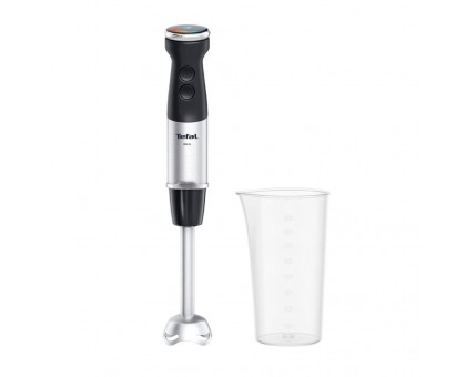 Блендер Tefal заглибний Quickchef+ 1000Вт, 3в1, чаша-800мл, чопер-500мл, турборежим, сріблясто-чорний Блендер Tefal заглибний Quickchef+ 1000Вт, 3в1, чаша-800мл, чопер-500мл, турборежим, сріблясто-чорний