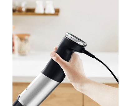 Блендер Tefal заглибний Quickchef+ 1000Вт, 3в1, чаша-800мл, чопер-500мл, турборежим, сріблясто-чорний Блендер Tefal заглибний Quickchef+ 1000Вт, 3в1, чаша-800мл, чопер-500мл, турборежим, сріблясто-чорний