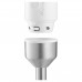 Блендер погружной Sencor Accu technology, 200Вт, 3в1, чаша-800мл, безпроводной, USB-C, белый