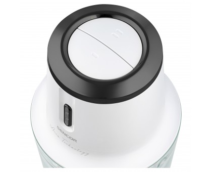 Измельчитель Sencor Accu technology, 200Вт, чаша-500мл, стекло, USB-C, чопер, беспроводной, белый Измельчитель Sencor Accu technology, 200Вт, чаша-500мл, стекло, USB-C, чопер, беспроводной, белый