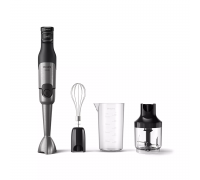 Блендер Philips  погружной Series 5000, 1200Вт, 3в1, черный