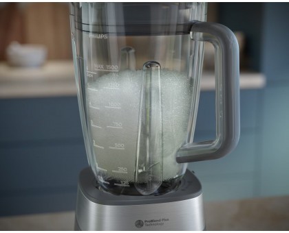 Блендер PHILIPS стационарный Series 5000, 1000Вт, чаша-2000мл, серый Блендер PHILIPS стационарный Series 5000, 1000Вт, чаша-2000мл, серый