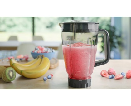 Блендер PHILIPS стационарный Series 5000, 1000Вт, чаша-2000мл, серый Блендер PHILIPS стационарный Series 5000, 1000Вт, чаша-2000мл, серый