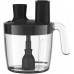 Блендер Tefal погружной Quickchef Quartzite, 1000Вт, 4в1, чаша-800мл, чопер-500мл, кухонный комбайн 5в1, турборежим, серо-черный