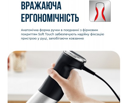 Блендер Tefal погружной Quickchef+ 1000Вт, 3в1, чаша-800мл, чопер-500мл, турборежим, серебристо-черный Блендер Tefal погружной Quickchef+ 1000Вт, 3в1, чаша-800мл, чопер-500мл, турборежим, серебристо-черный