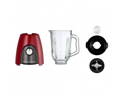 Блендер Russell Hobbs стаціонарний Desire Red, 650Вт, чаша-1500мл, червоний Блендер Russell Hobbs стаціонарний Desire Red, 650Вт, чаша-1500мл, червоний