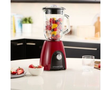 Блендер Russell Hobbs стаціонарний Desire Red, 650Вт, чаша-1500мл, червоний Блендер Russell Hobbs стаціонарний Desire Red, 650Вт, чаша-1500мл, червоний