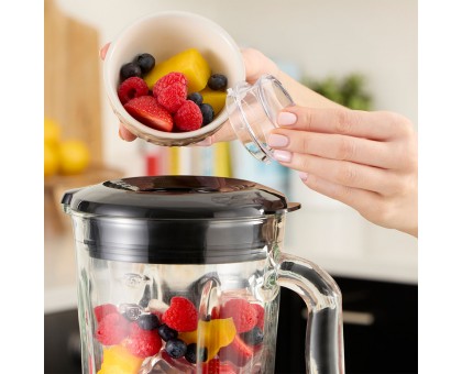 Блендер Russell Hobbs стационарный Desire Matte Charcoal, 650Вт, чаша-1500мл, черный Блендер Russell Hobbs стационарный Desire Matte Charcoal, 650Вт, чаша-1500мл, черный