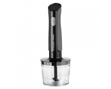 Блендер Russell Hobbs заглибний Desire Matte Charcoal, 500Вт, чаша-500мл, вінчик, міні-подріб., чорний Блендер Russell Hobbs заглибний Desire Matte Charcoal, 500Вт, чаша-500мл, вінчик, міні-подріб., чорний
