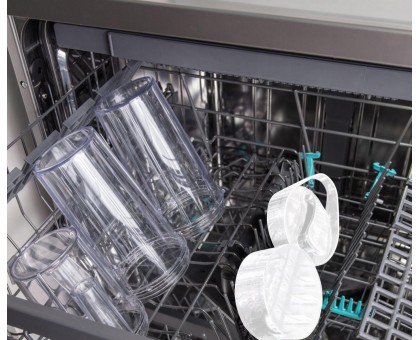Блендер Gorenje стационарный 1000Вт, чаша-750мл, измельчитель, белый-нерж Блендер Gorenje стационарный 1000Вт, чаша-750мл, измельчитель, белый-нерж