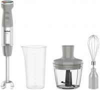 Блендер Tefal погружной Quickchef+ 1000Вт, 3в1, чаша-800мл, чопер-500мл, турборежим, серебристо-серый