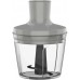Блендер Tefal погружной Quickchef+ 1000Вт, 3в1, чаша-800мл, чопер-500мл, турборежим, серебристо-серый