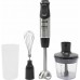 Блендер Tefal погружной Quickchef 1000Вт, 3в1, чаша-800мл, чопер-500мл, турборежим, серебристо-черный