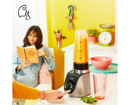 Блендер Tefal стаціонарний Blend UP, 1000Вт, чаша-700мл, тритан, чорно-золотистий Блендер Tefal стаціонарний Blend UP, 1000Вт, чаша-700мл, тритан, чорно-золотистий