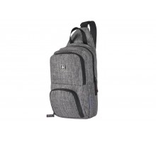 Рюкзак-слінг, Wenger Console Cross Body Bag, сірий