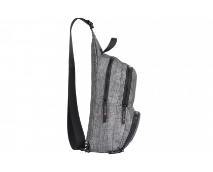 Рюкзак-слинг, Wenger Console Cross Body Bag, серый Рюкзак-слинг, Wenger Console Cross Body Bag, серый