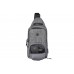 Рюкзак-слинг, Wenger Console Cross Body Bag, серый