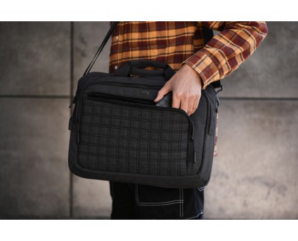 Сумка 2E, CrossSquares 16", чёрная Сумка 2E, CrossSquares 16", чёрная